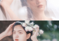 法式少女清新写真,清新写真中的浪漫时光